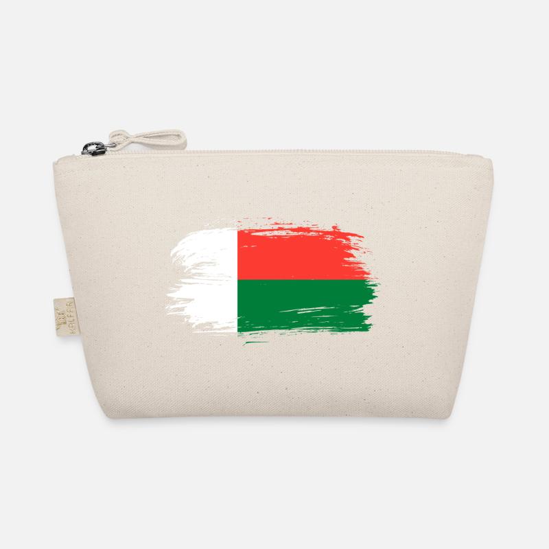 Madagascar flag banner Organic Pouch
