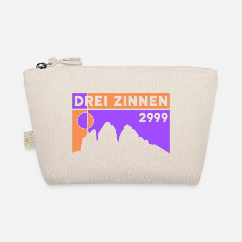 Three Peaks Tre Cime Lavaredo Dolomites Hike Organic Pouch