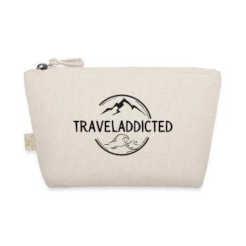 Traveladdicted Berge&Meer - Bio-Täschchen - Natur - Vorne