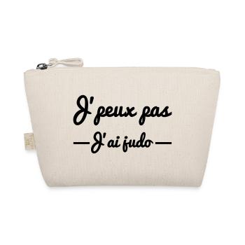 J'peux pas j'ai judo - Trousse biologique - nature - Devant