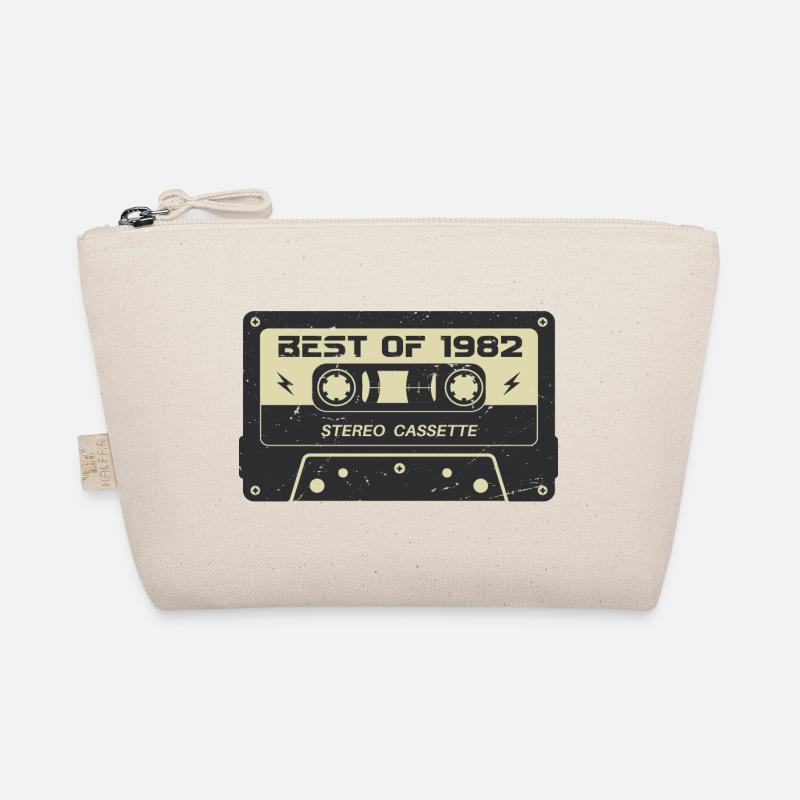 Retro Kassette 1982 vintage 1982 Geburtstag 1982 Bio-Täschchen