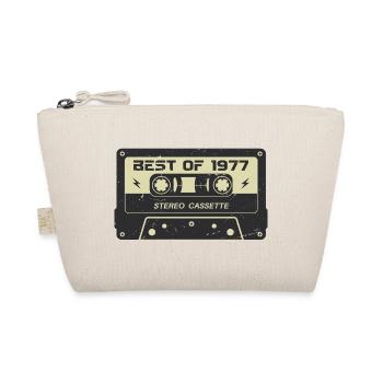 Cassette rétro 1977 vintage 1977 anniversaire 1977 - Trousse biologique - nature - Devant