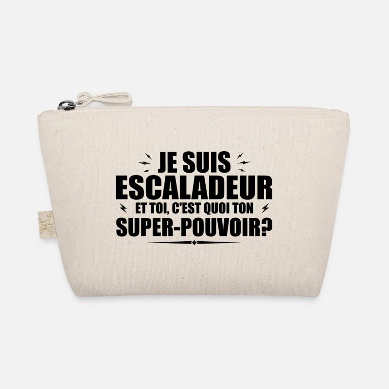 Ich bin ein Kletterer. Was ist deine Superkraft? Bio-Täschchen