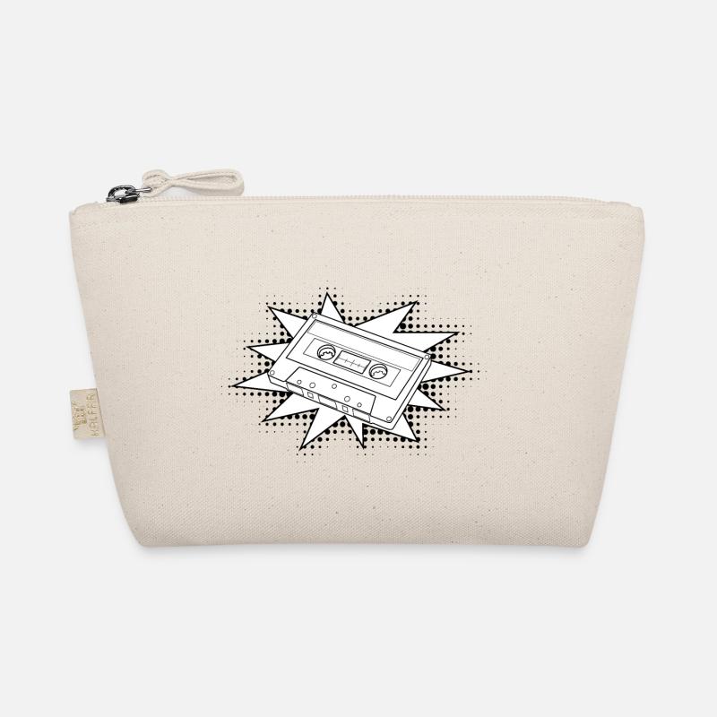 Retro cassette Organic Pouch