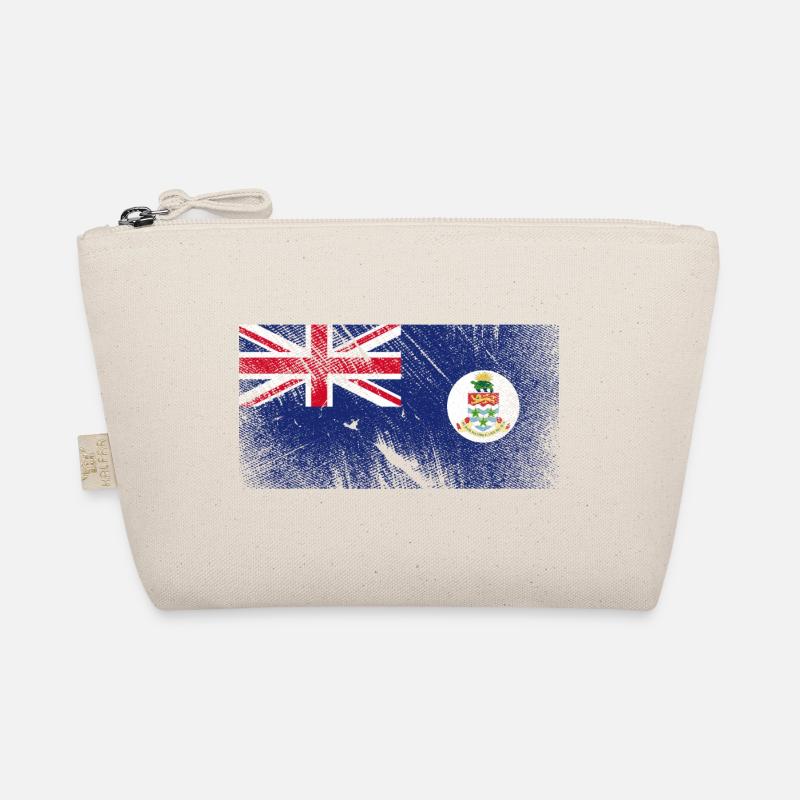 Drapeau des îles Caïmans - Vintage Grunge Trousse biologique