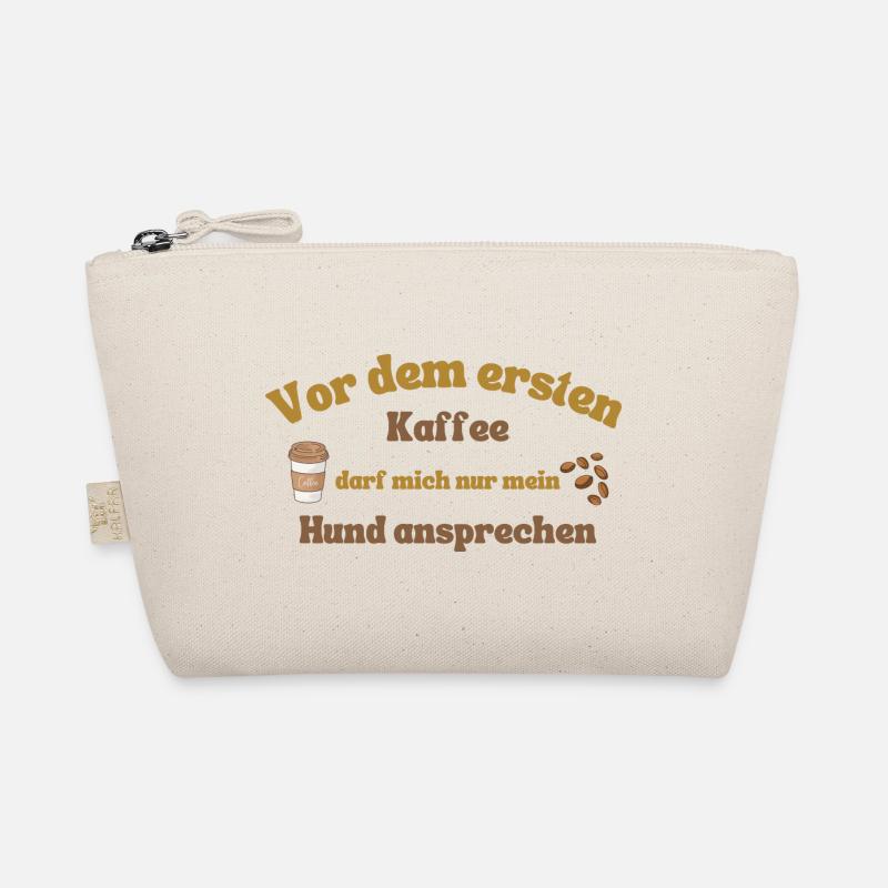 Hund lustiger Spruch - Bio-Täschchen - Natur