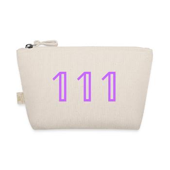 Angel Numbers -/-111-/- - Organic Pouch - nature - Front