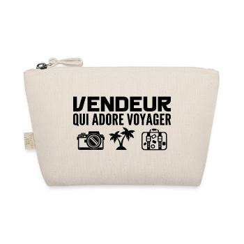 Travelers & Sellers: Passion & Discovery - Organic Pouch - nature - Front
