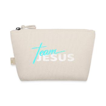 Religiöser christlicher Gott von Jesus Geschenk-Shirt - Bio-Täschchen - Natur - Vorne