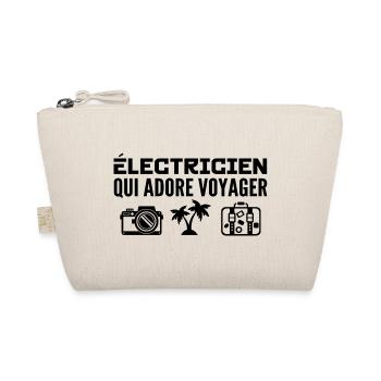 Travelers & Electricians: Passion & Discovery - Organic Pouch - nature - Front