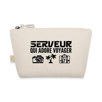 Travelers & Waiters: Passion & Discovery - Organic Pouch - nature - Front