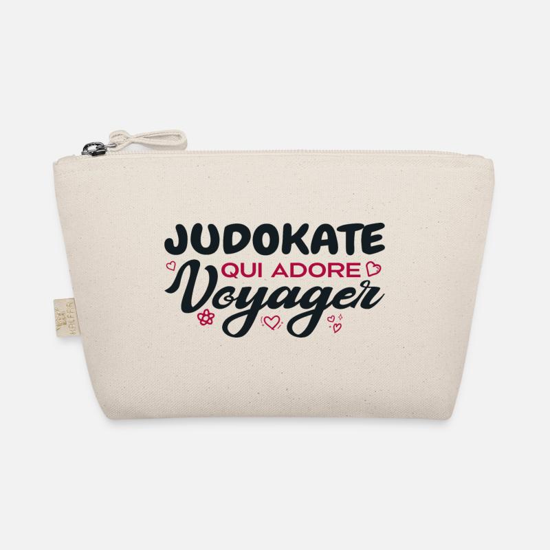 Judokate globe-trotteuse passionnée de voyages Trousse biologique