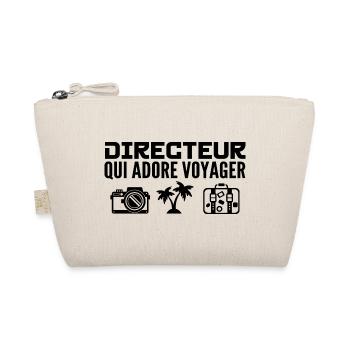 Travelers & Directors: Passion & Discovery - Organic Pouch - nature - Front