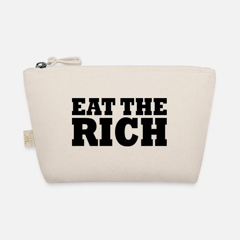 Eat the rich - Bio-Täschchen - Natur