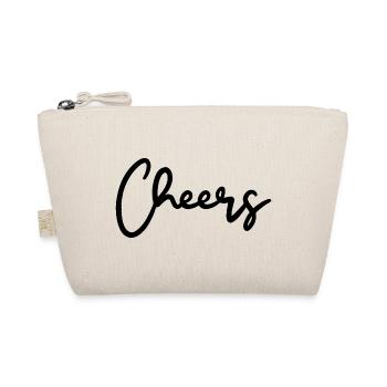 Cheers Trinkspruch - Bio-Täschchen - Natur - Vorne