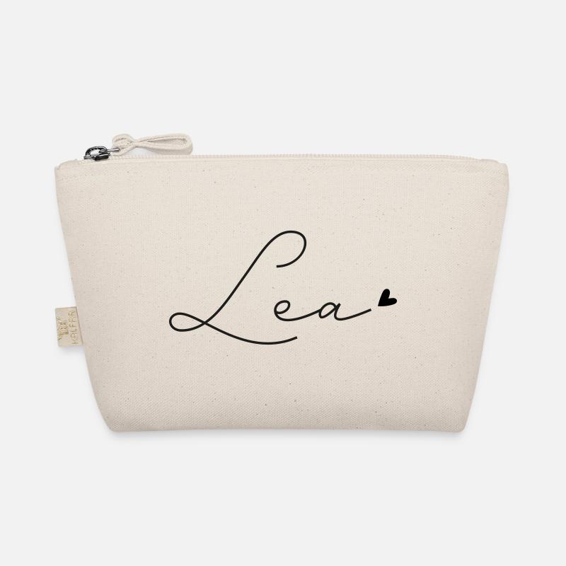 Name Lea - Bio-Täschchen - Natur
