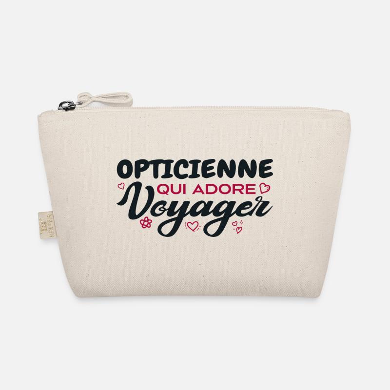 Opticienne globe-trotteuse passionnée de voyages Trousse biologique