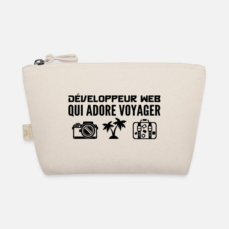 Travelers & Web Developers Passion & Discovery Organic Pouch