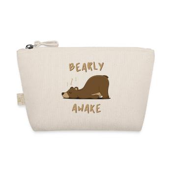 Bearly Awake - Ours mignon - Trousse biologique - nature - Devant