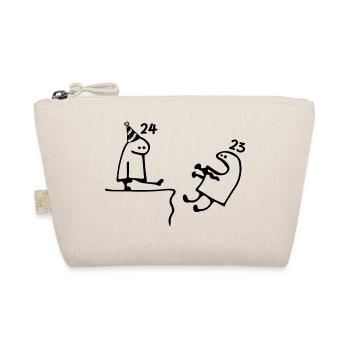 24 years: Farewell age 23 years, Happy 24th birthday - Organic Pouch - nature - Front