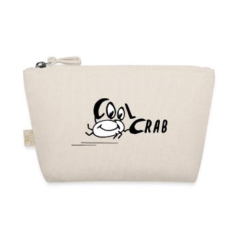 Cool Crab Coole Krabbe baby lustiges Bild funny - Bio-Täschchen - Natur - Vorne