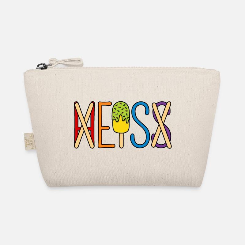 H EIS S - Eis essen - heiß - Sommer - Hitze - Eis Bio-Täschchen