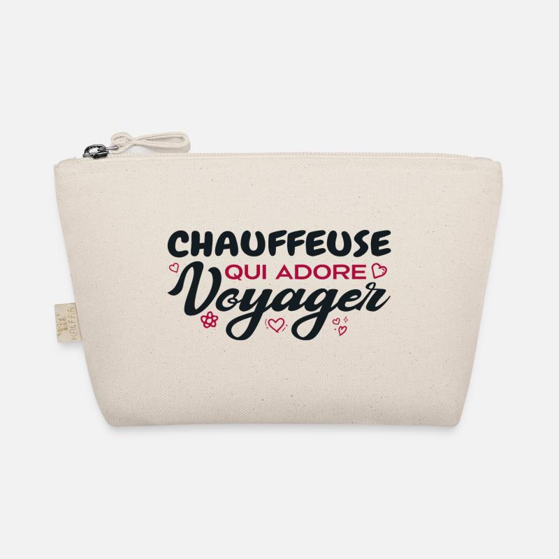 Globetrotting driver with a passion for travel Organic Pouch