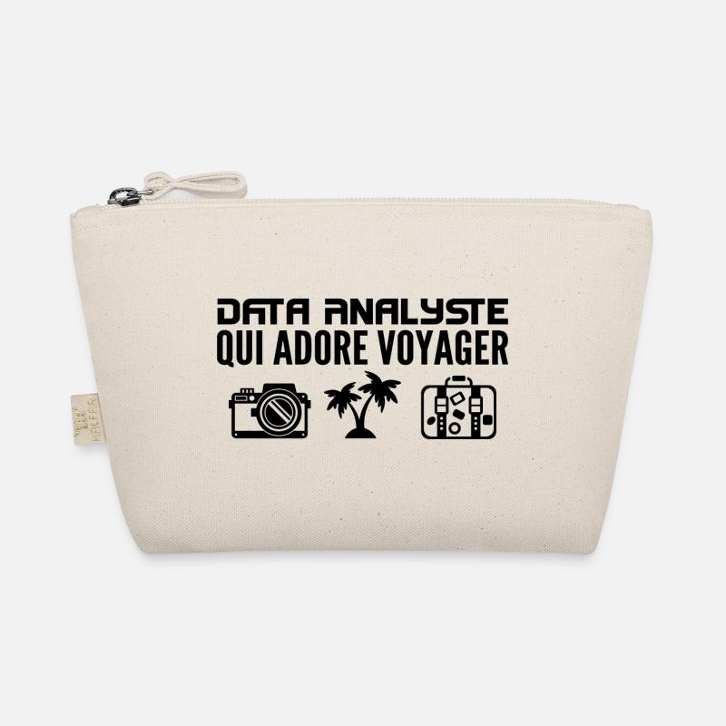 Travelers & Data Analysts: Passion & Discovery Organic Pouch