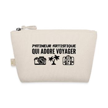 Voyageurs & Patineurs artistique : Passion & sport - Trousse biologique - nature - Devant