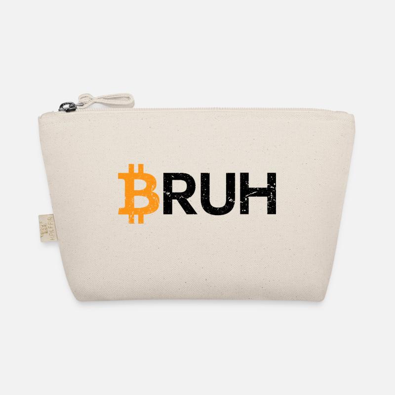 Bitcoin Bruh Kryptowährung Bitcoin Bio-Täschchen