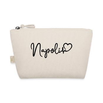 Napoli heartbeat Italy Naples - Organic Pouch - nature - Front