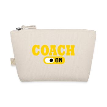 coach on Cadeau Humour Coach coaching entraineur - Trousse biologique - nature - Devant