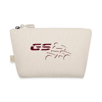 Logo GS Driver No. 3 | White - Organic Pouch - nature - Front