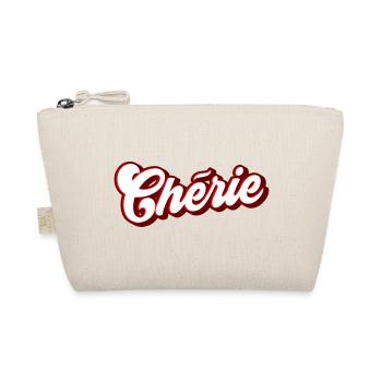 Chérie | Farben änderbar - Bio-Täschchen - Natur - Vorne