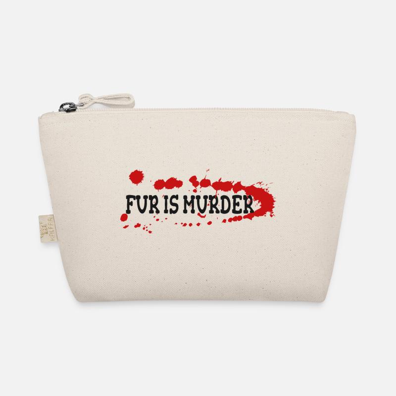 Fur is murder Organic Pouch