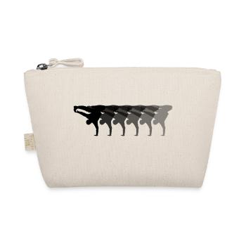 Breakdance Bboy Bgirl Breakdancer - Organic Pouch - nature - Front
