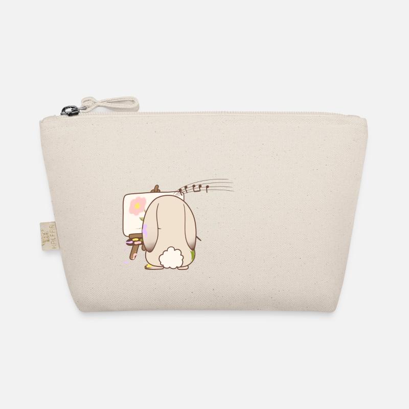 Entzückendes Hasengemälde Bio-Täschchen