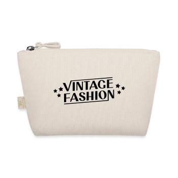 Vintage Fashion - Bio-Täschchen - Natur - Vorne