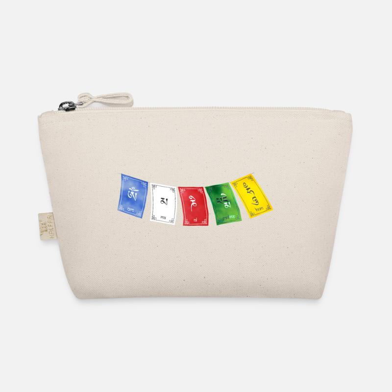 OM MA NI PADME HUM - Drapeaux de prière 2 Trousse biologique