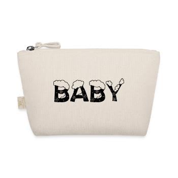 Text Eis Weihnachtskostüm Baby - Bio-Täschchen - Natur - Vorne
