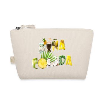 Pina colada - Gift for the fans of Pia Colada - Organic Pouch - nature - Front