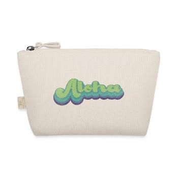 Vintage retro Aloha - Trousse biologique - nature - Devant