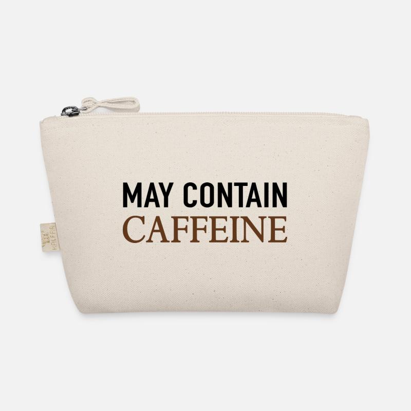 May Contain Caffeine Kaffee Spruch Bio-Täschchen