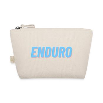 Enduro Motorrad Biker Motorradfahrer Offroad Cross - Bio-Täschchen - Natur - Vorne