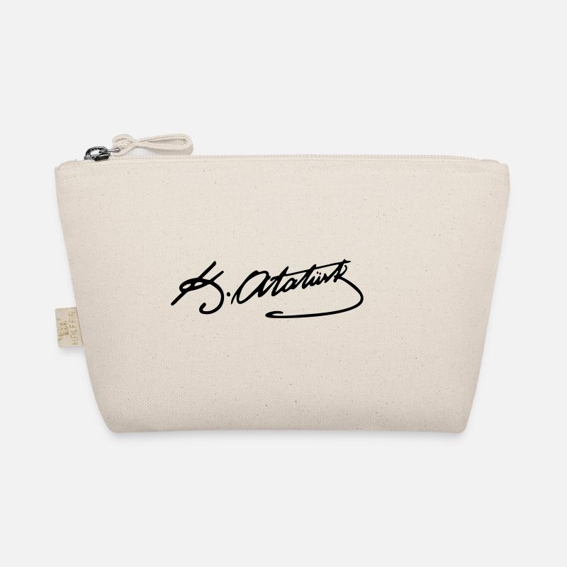 Atatürk signature unterschrift Bio-Täschchen