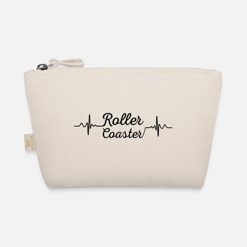 Heart Beat Roller Coaster Organic Pouch