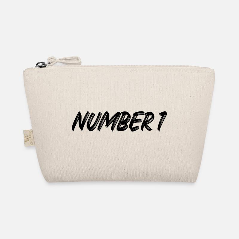 Number 1 - eins - erster - erste - 1 - Nummer 1 Bio-Täschchen