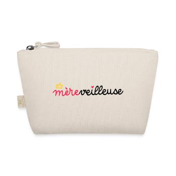 Fête des mères jeux de mots mèreveilleuse - Trousse biologique - nature - Devant