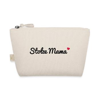 Stolze Mama - Bio-Täschchen - Natur - Vorne