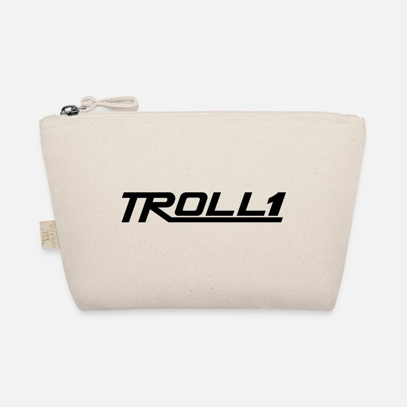 Troll Schriftzug Bio-Täschchen